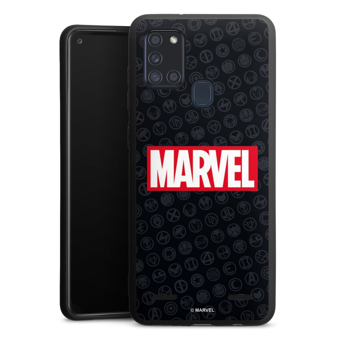 Marvel Logo Black Red 