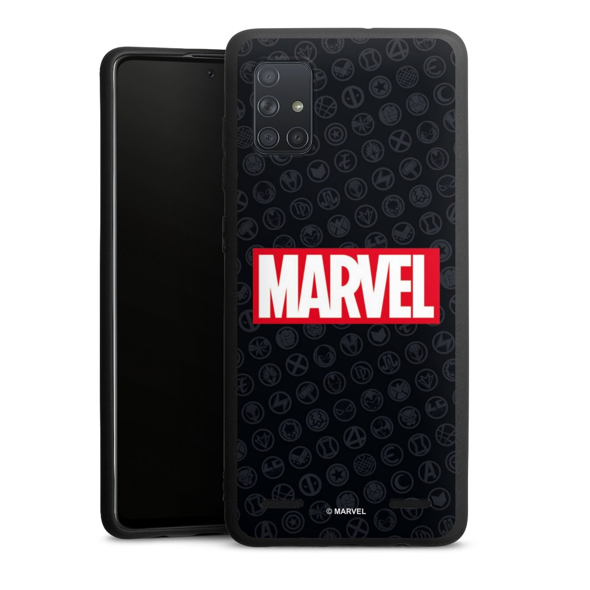 Marvel Logo Black Red 