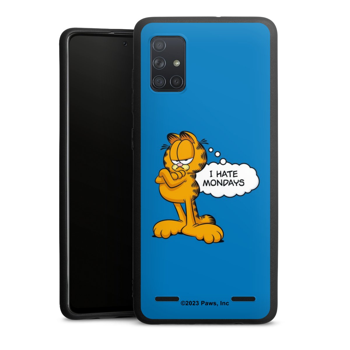 Garfield Ik haat maandagen blauw