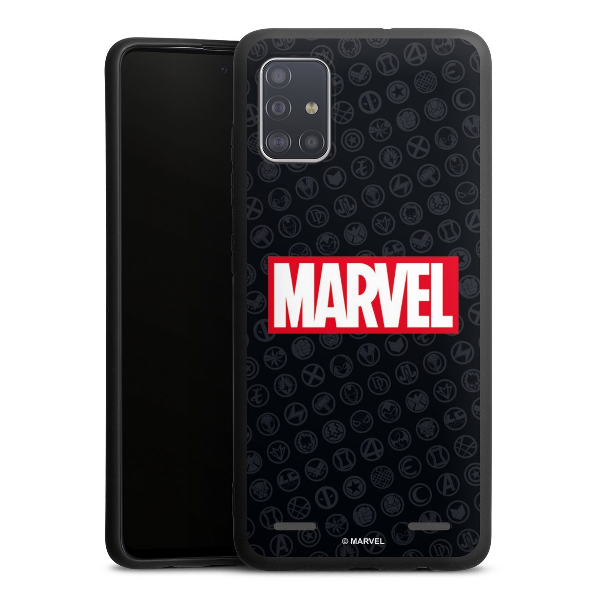 Marvel Logo Black Red 