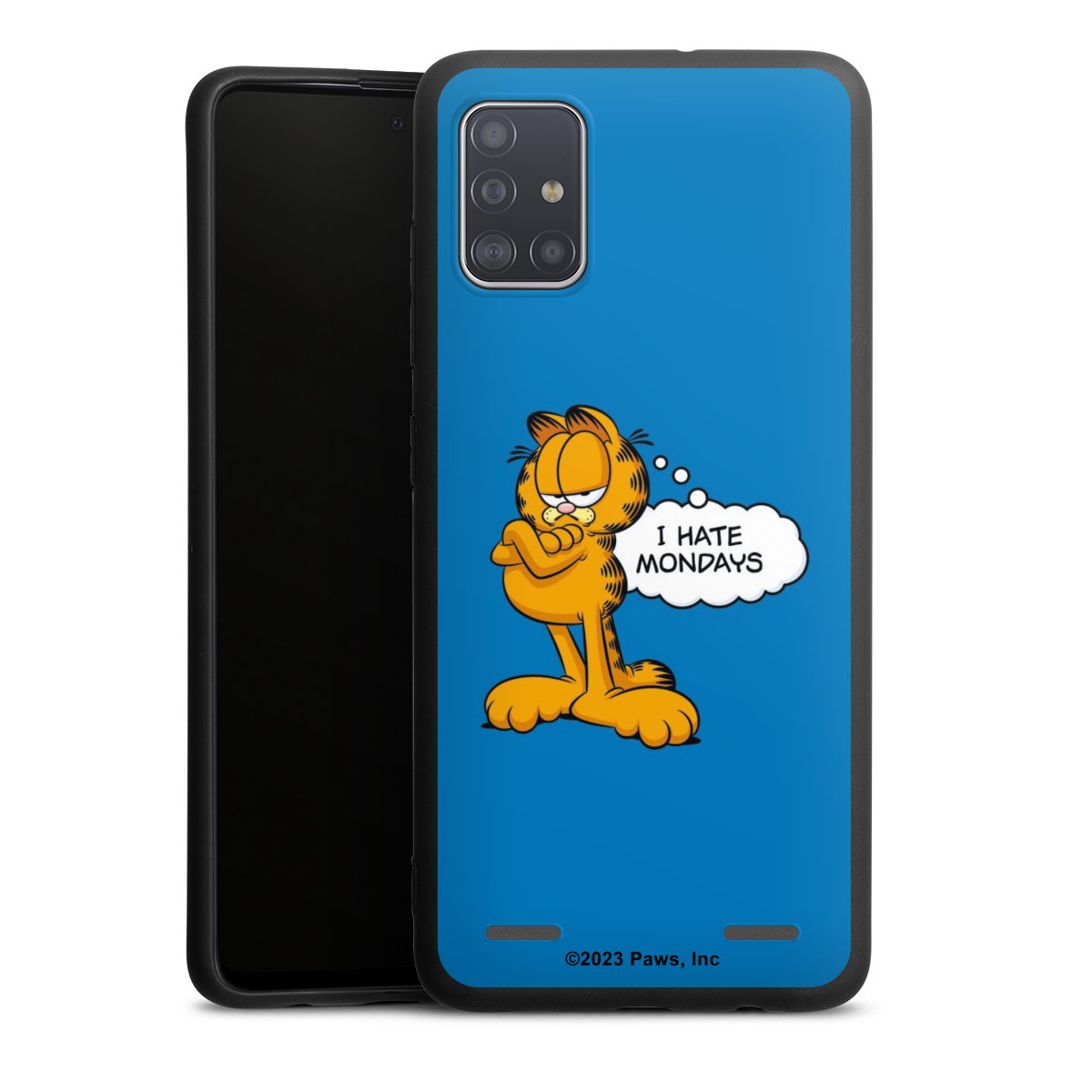 Garfield Ik haat maandagen blauw