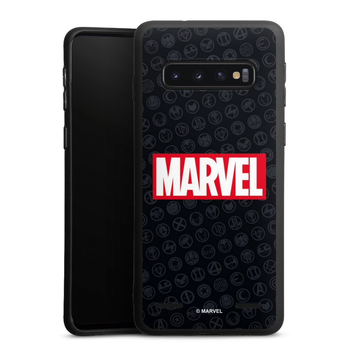 Marvel Logo Black Red 