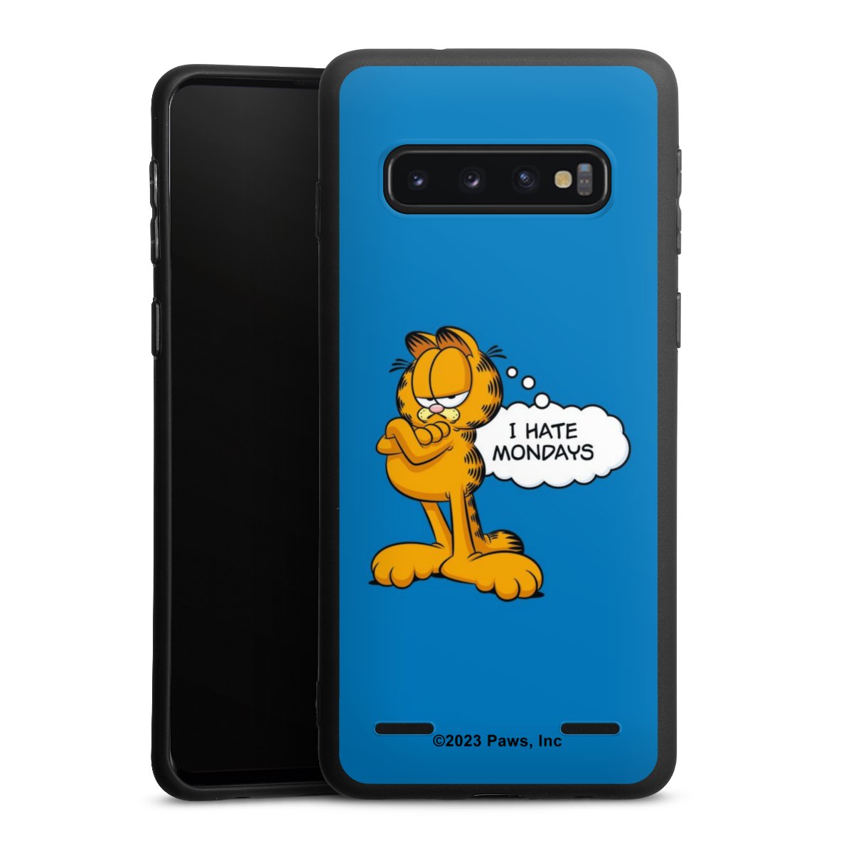 Garfield Ik haat maandagen blauw