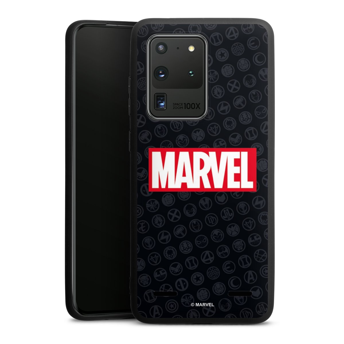 Marvel Logo Black Red 