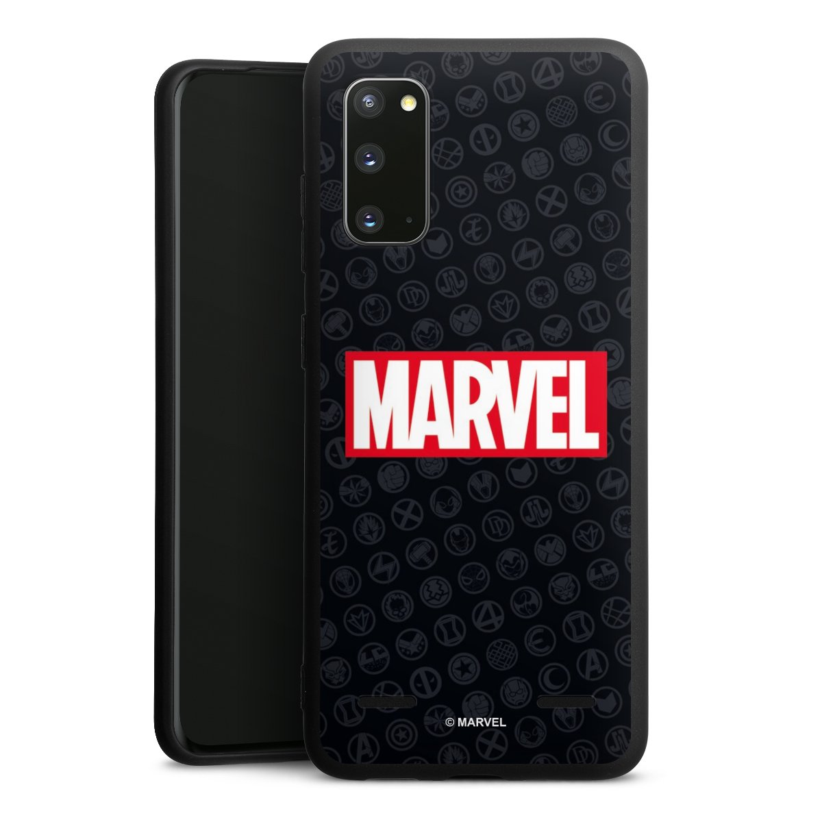 Marvel Logo Black Red 