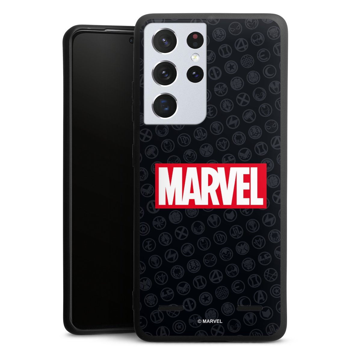 Marvel Logo Zwart Rood