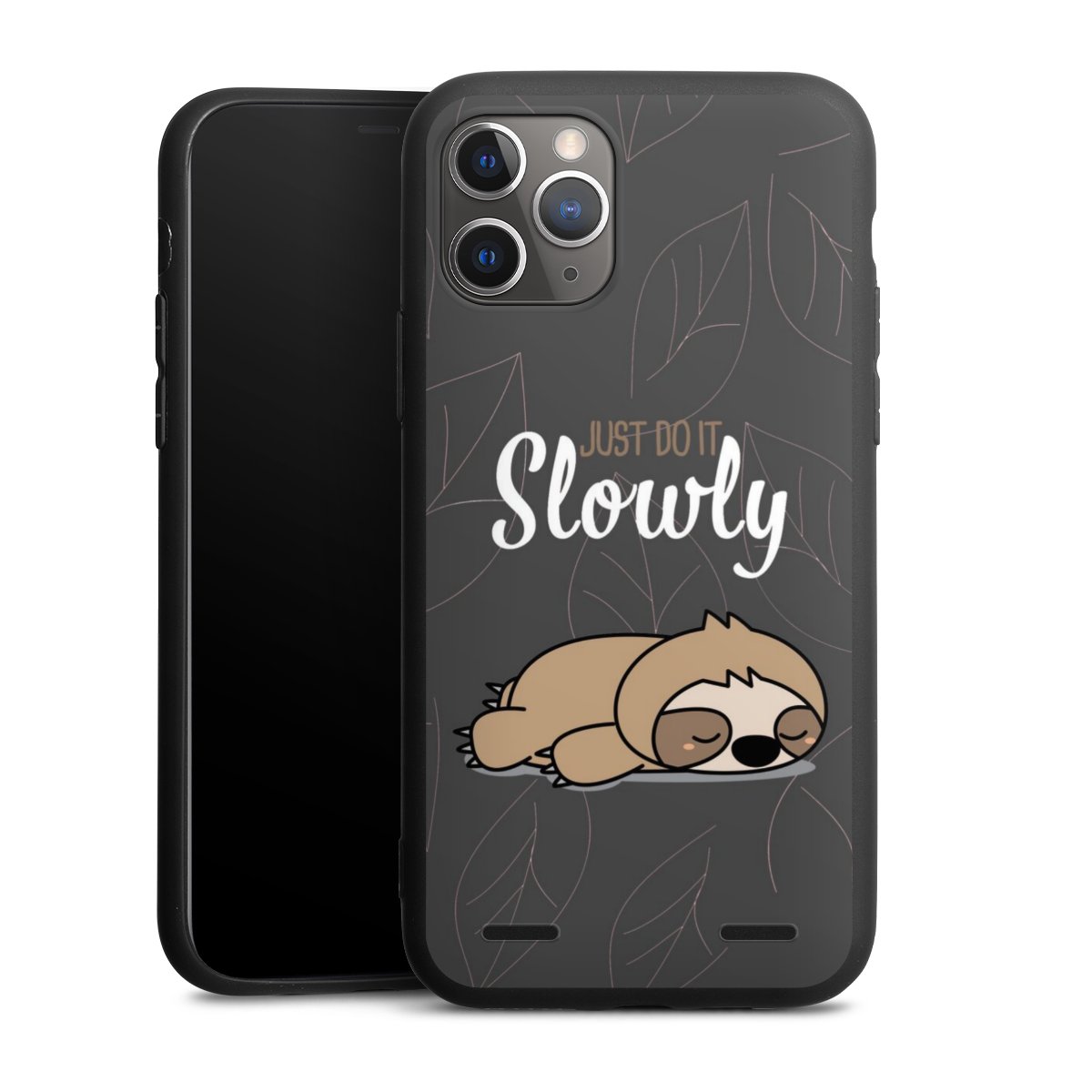 Just Do It Slowly Sloth Grey