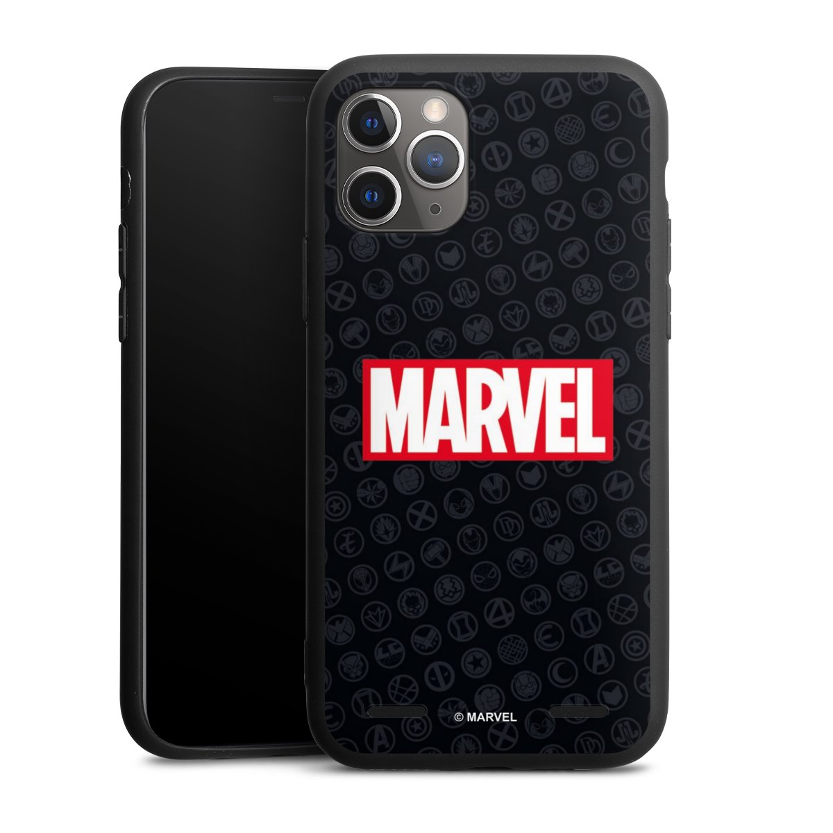 Marvel Logo Zwart Rood