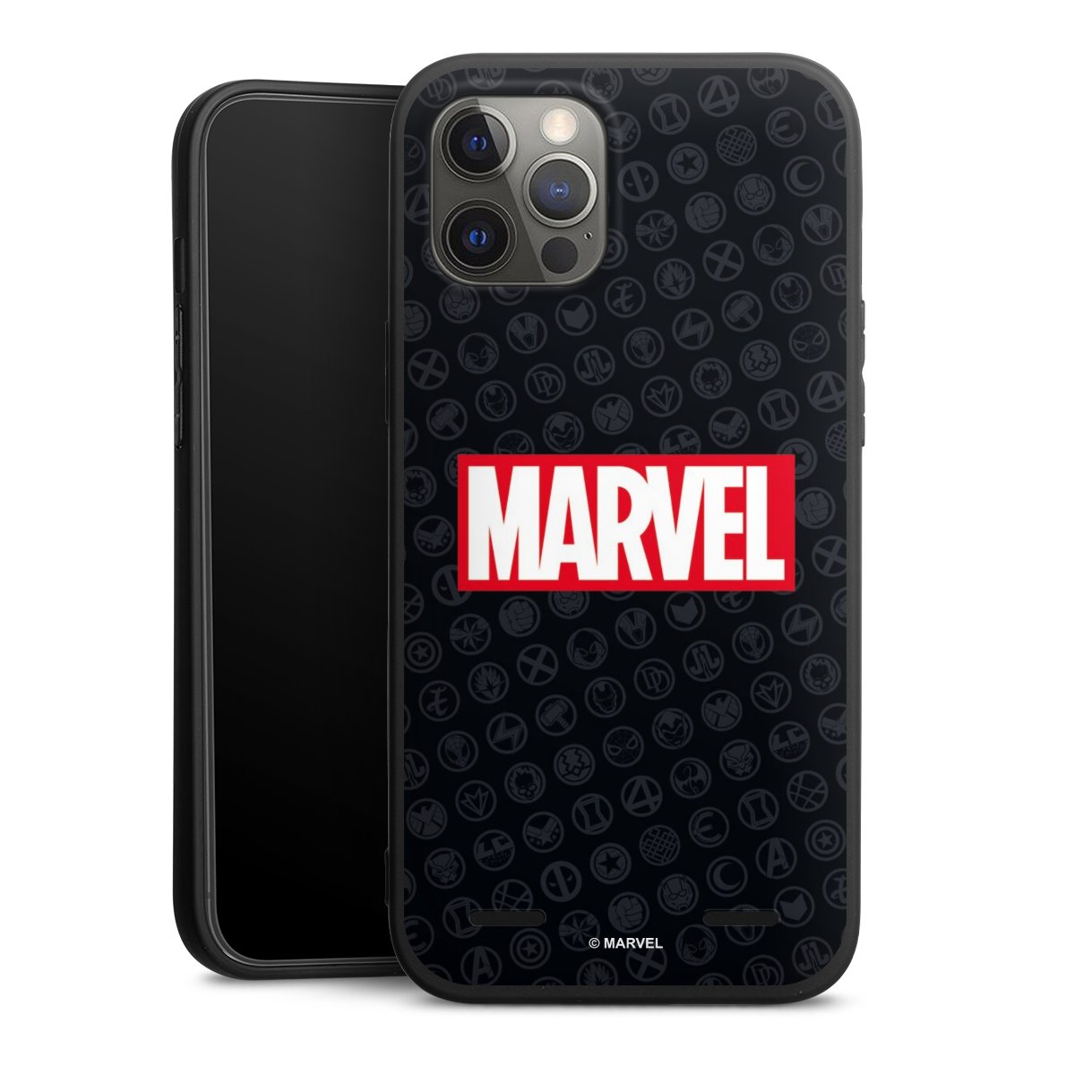 Marvel Logo Zwart Rood