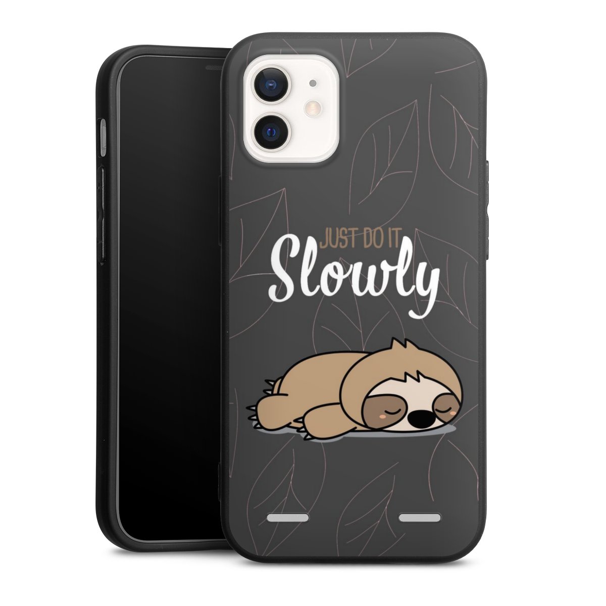 Just Do It Slowly Sloth Grey