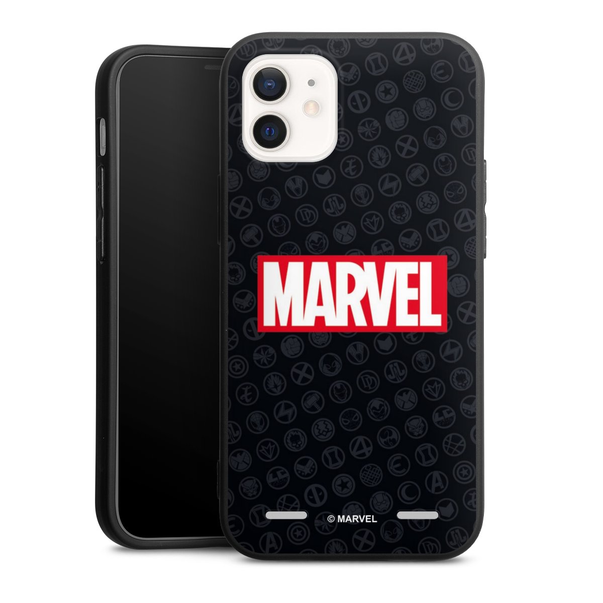 Marvel Logo Zwart Rood
