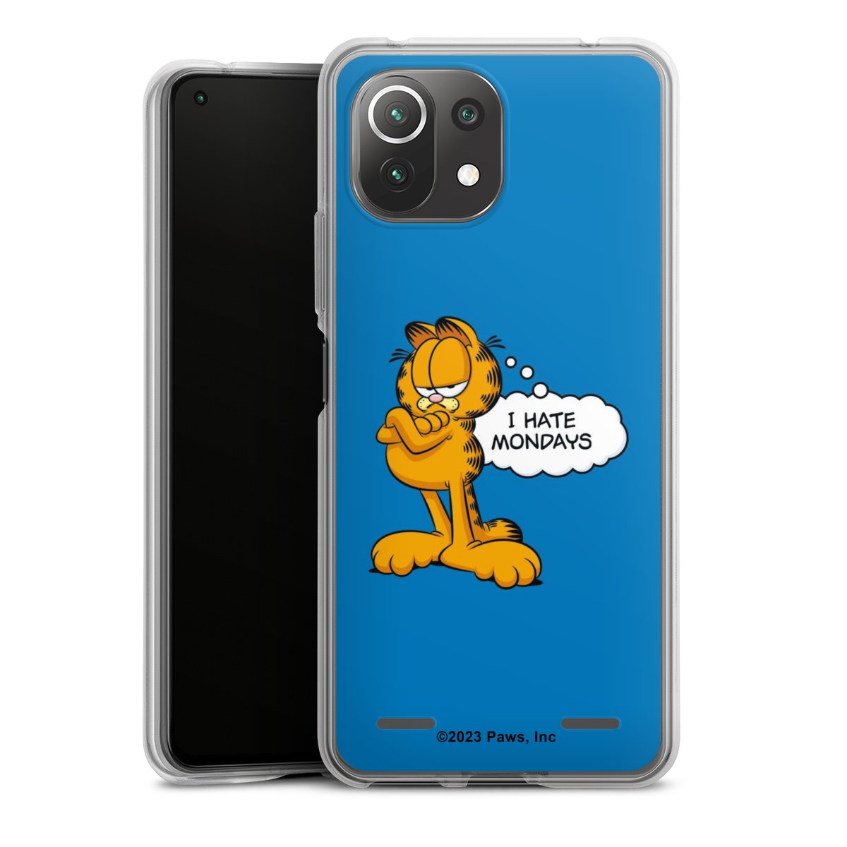 Garfield Je déteste les lundis Bleu