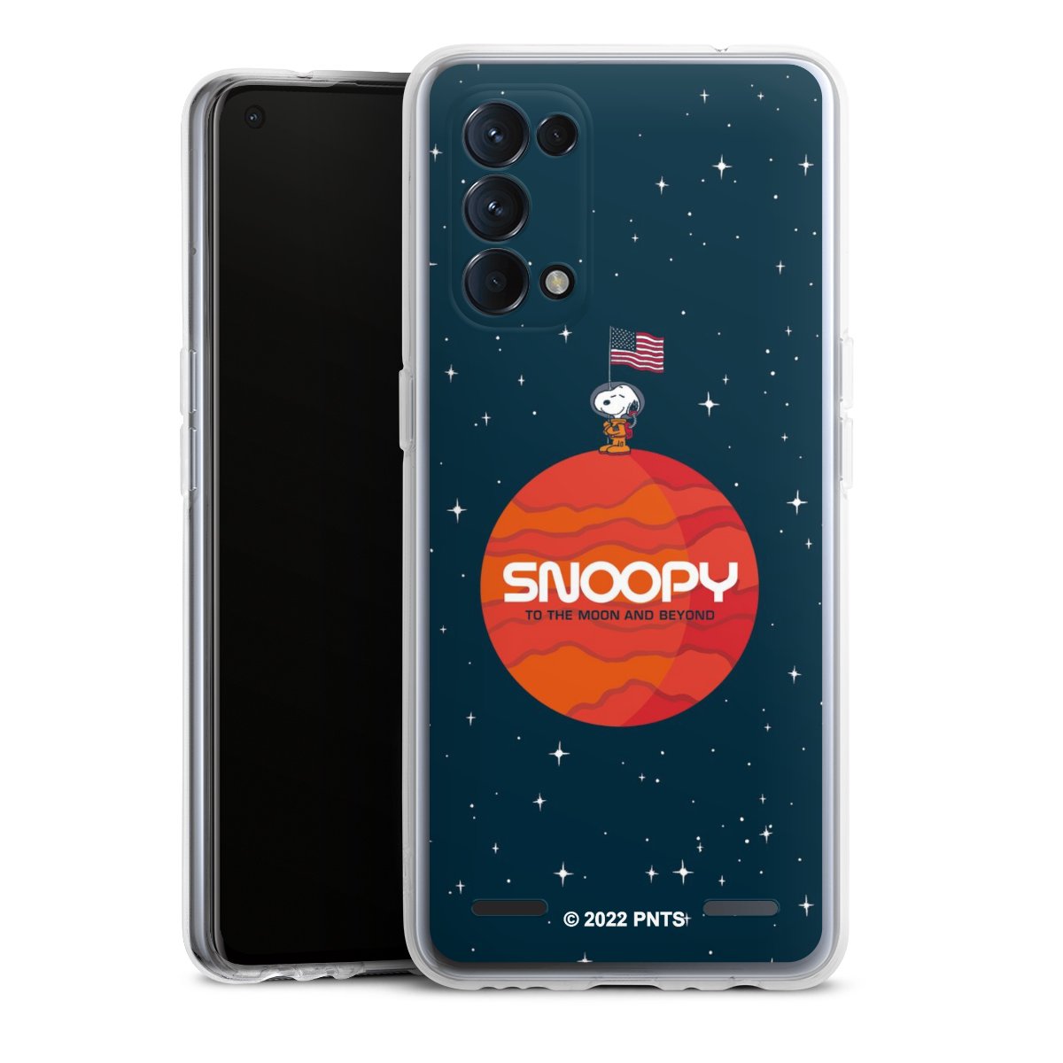 Snoopy viaggiatore spaziale Orange