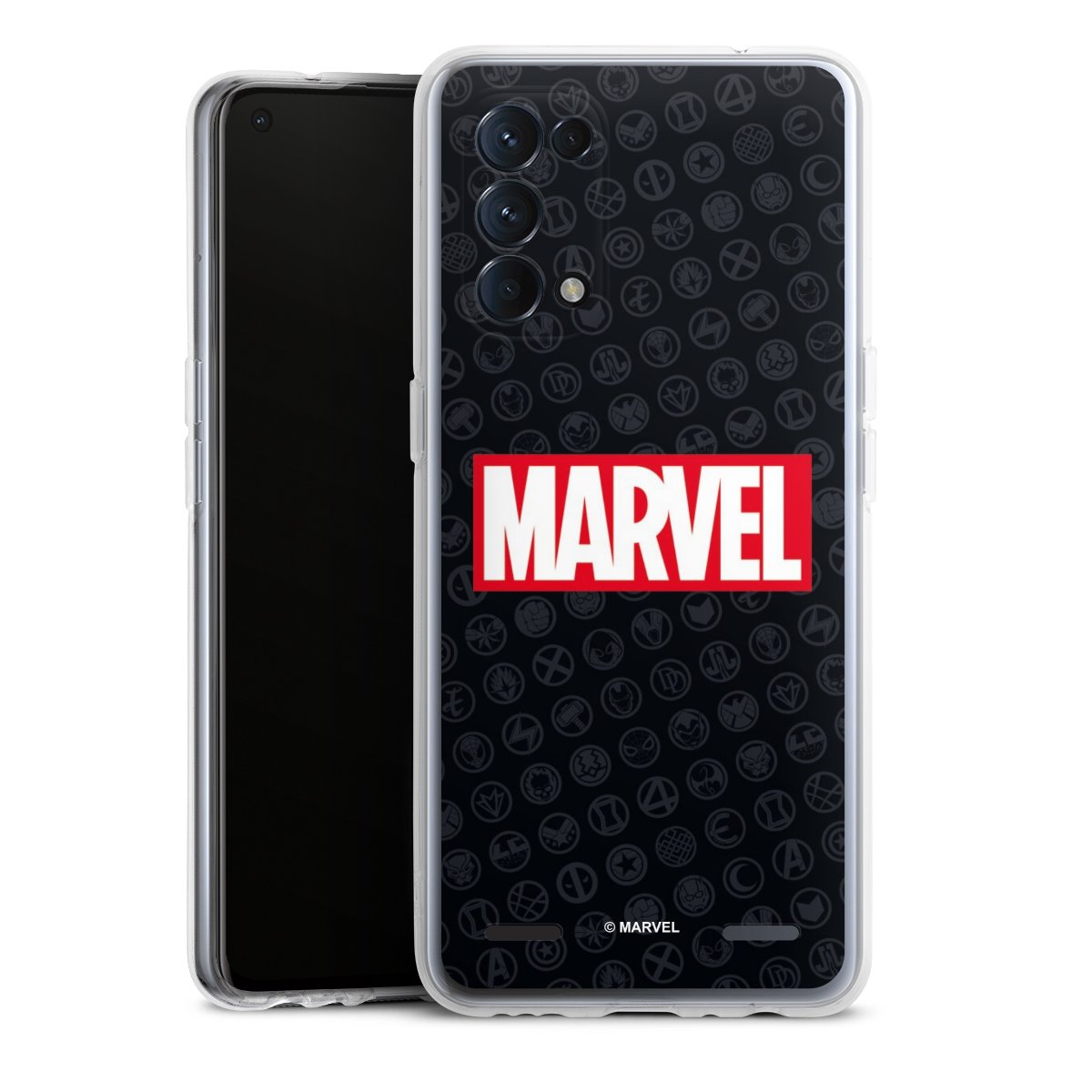 Marvel Logo Black Red 