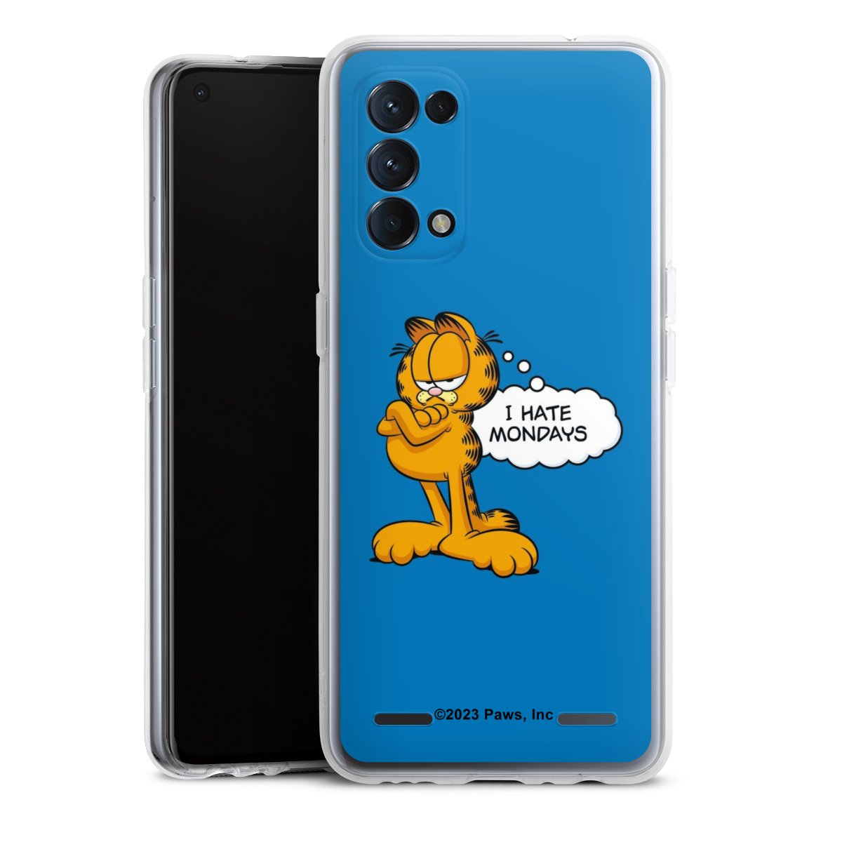 Garfield Je déteste les lundis Bleu