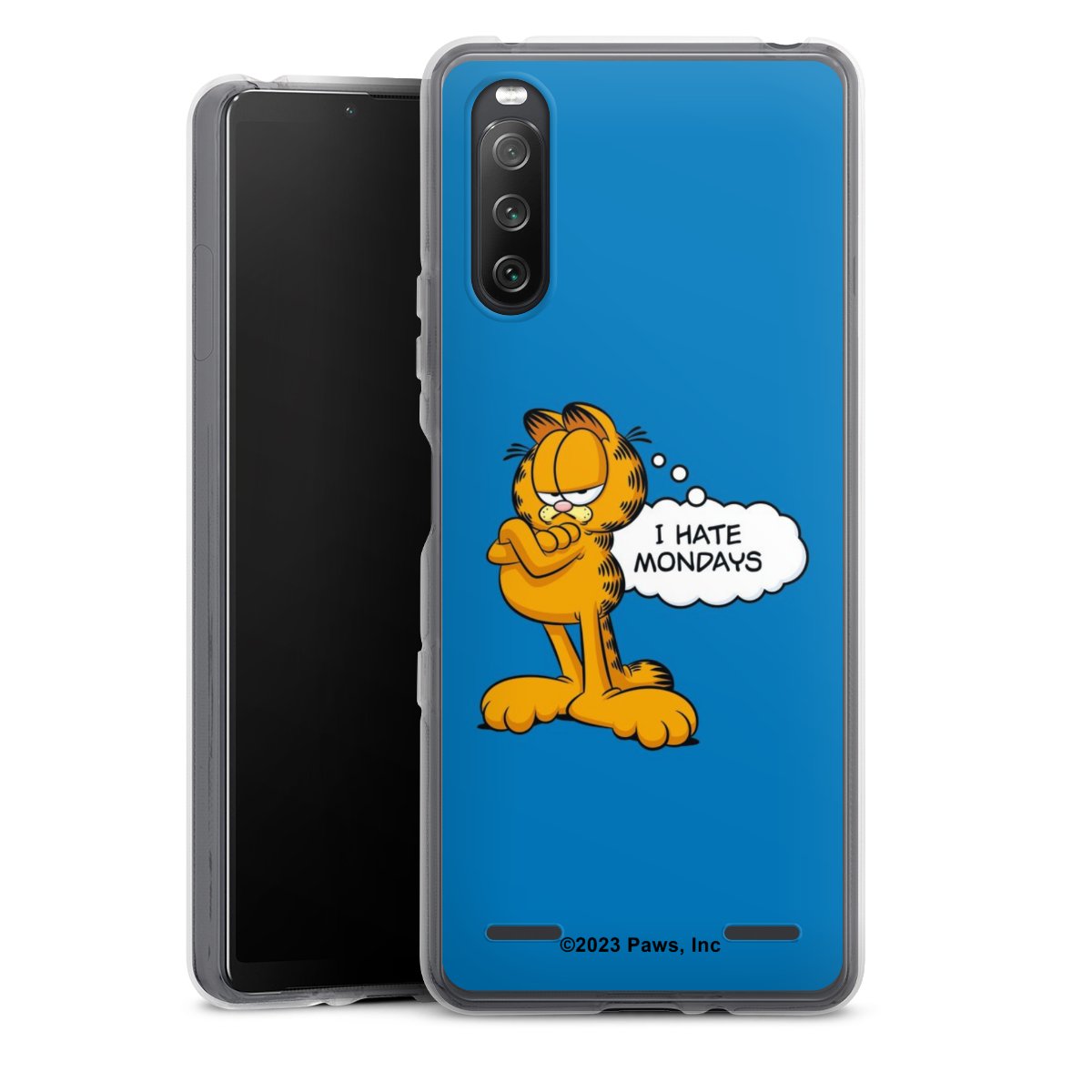 Garfield Ik haat maandagen blauw