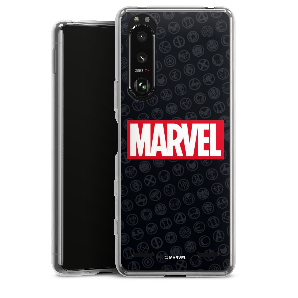 Marvel Logo Black Red 