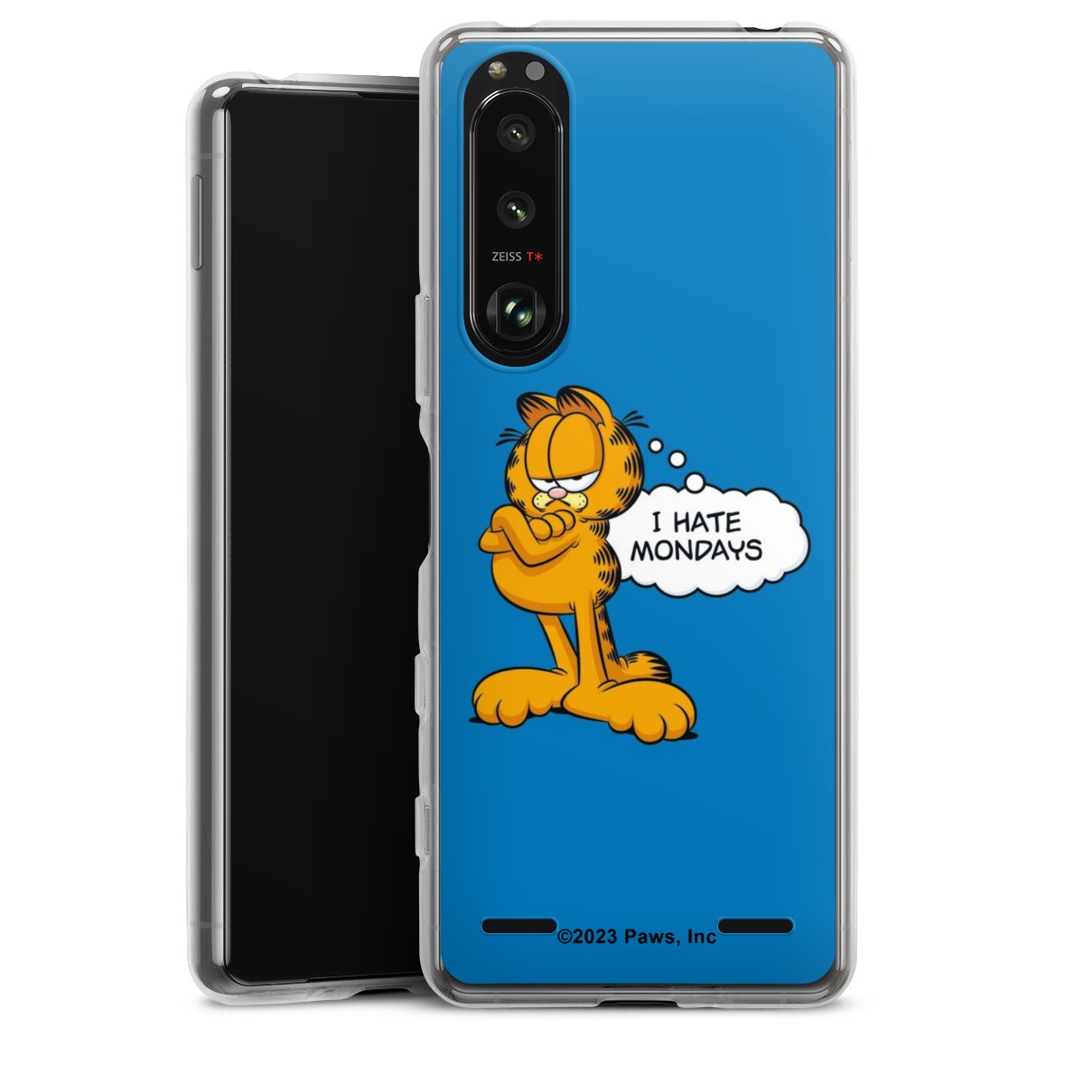 Garfield Ik haat maandagen blauw