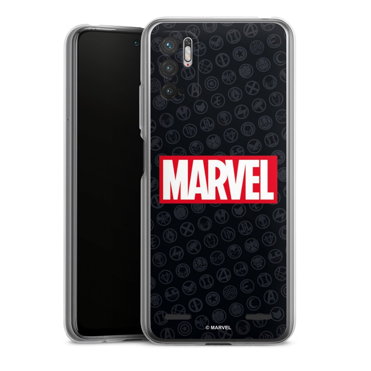 Marvel Logo Black Red 