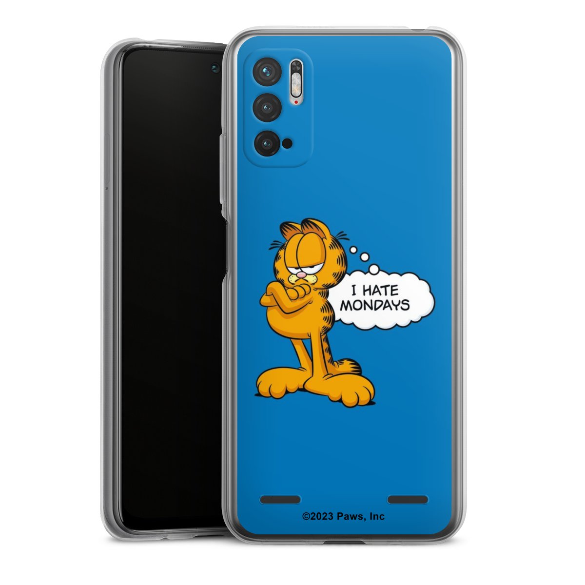 Garfield Je déteste les lundis Bleu