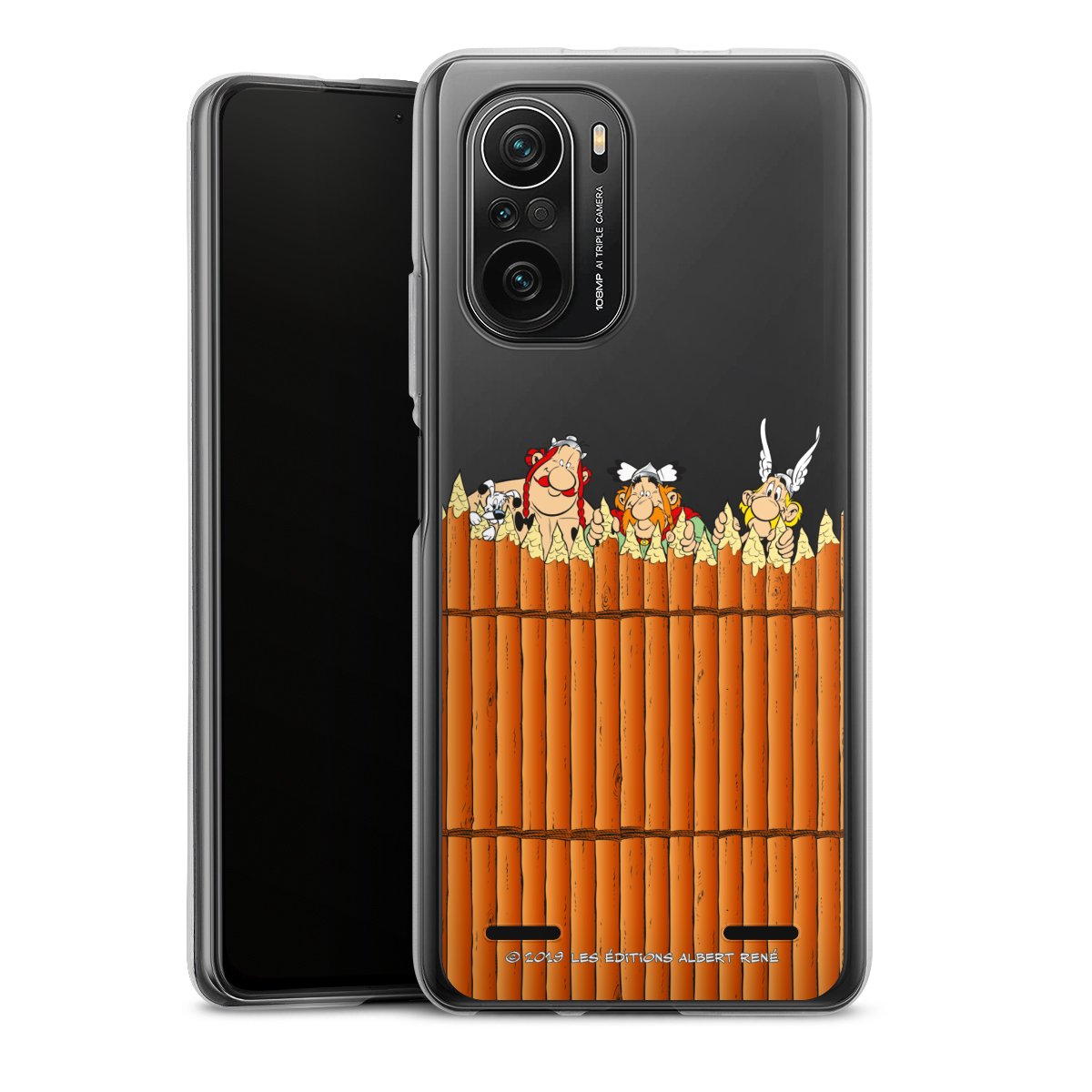 Gaulois Derrière Palissade Transparent