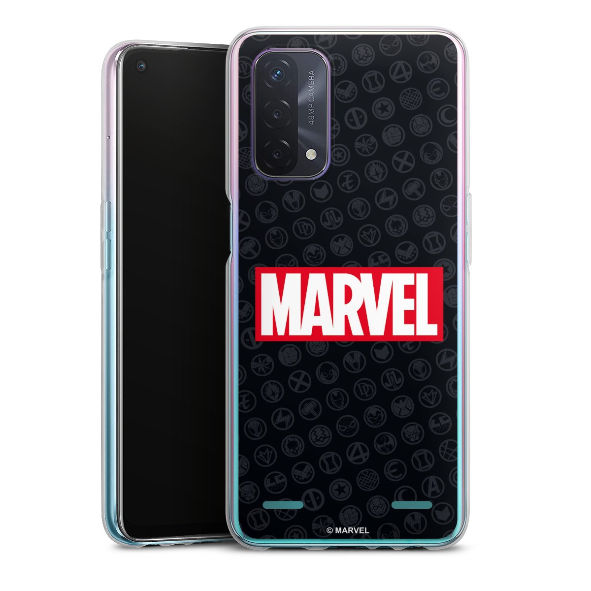 Marvel Logo Black Red 