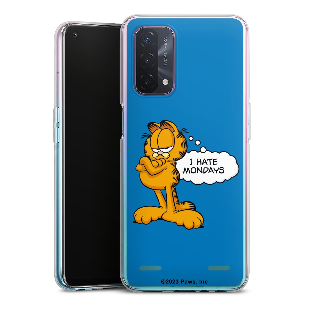 Garfield Je déteste les lundis Bleu