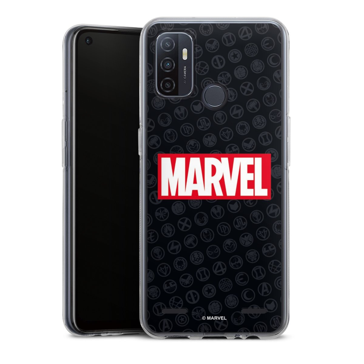 Marvel Logo Black Red 