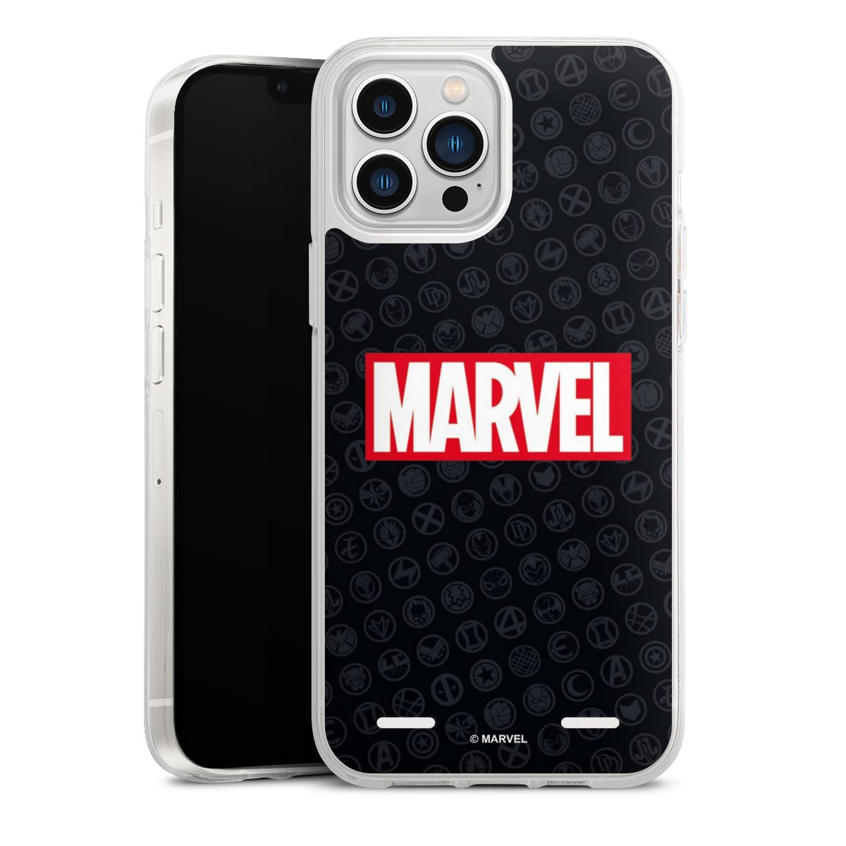Marvel Logo Zwart Rood