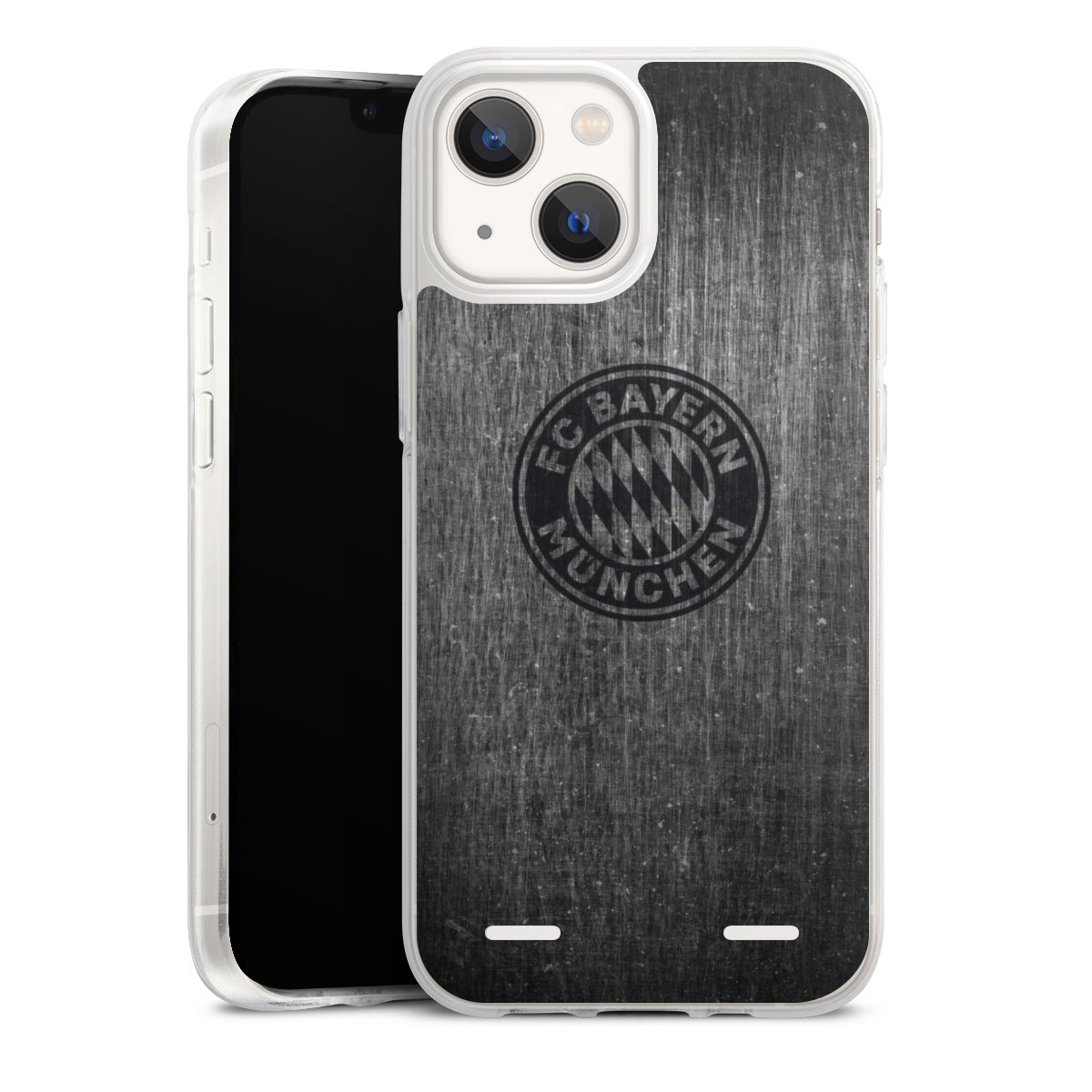 Metalllook FCB Logo einfarbig