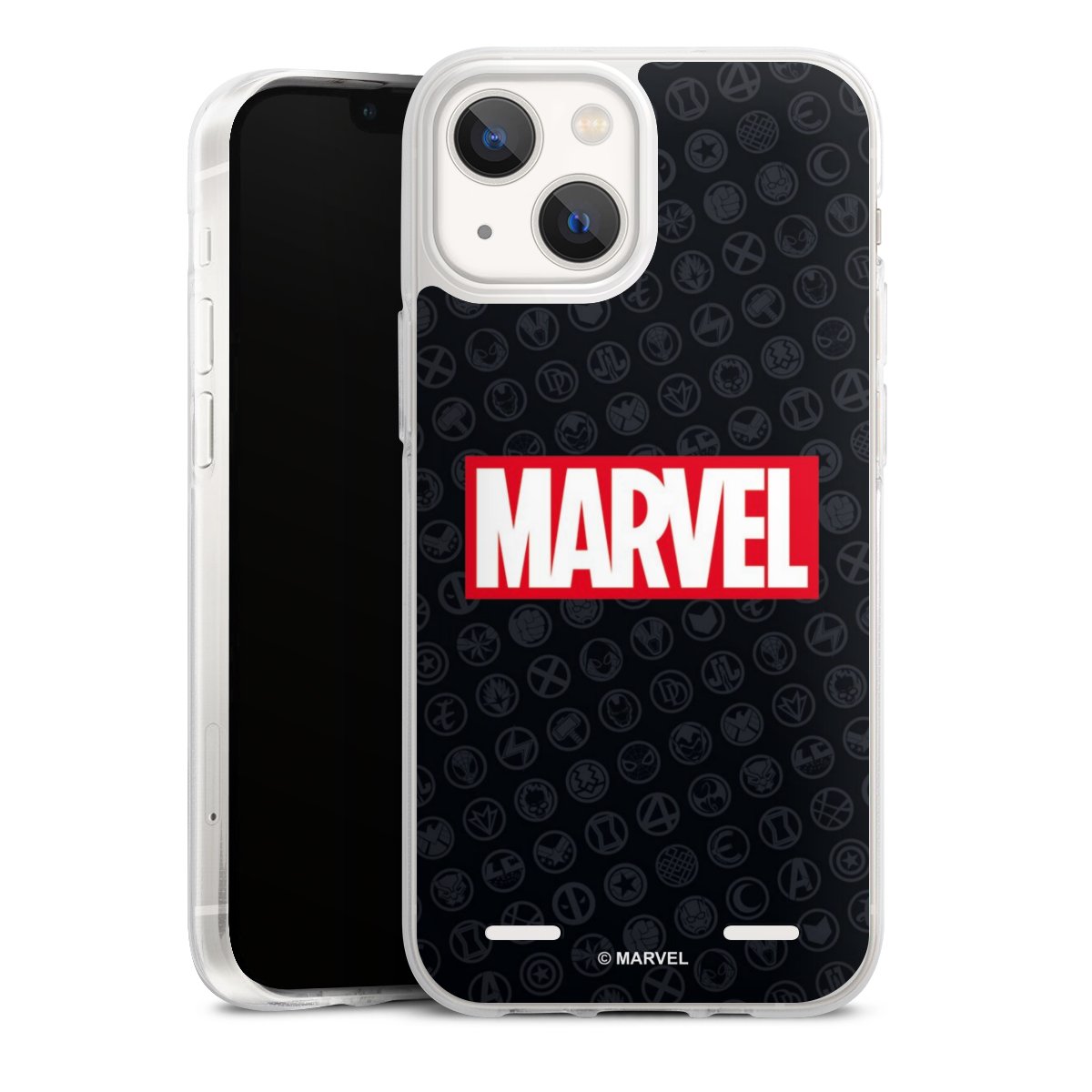 Marvel Logo Zwart Rood