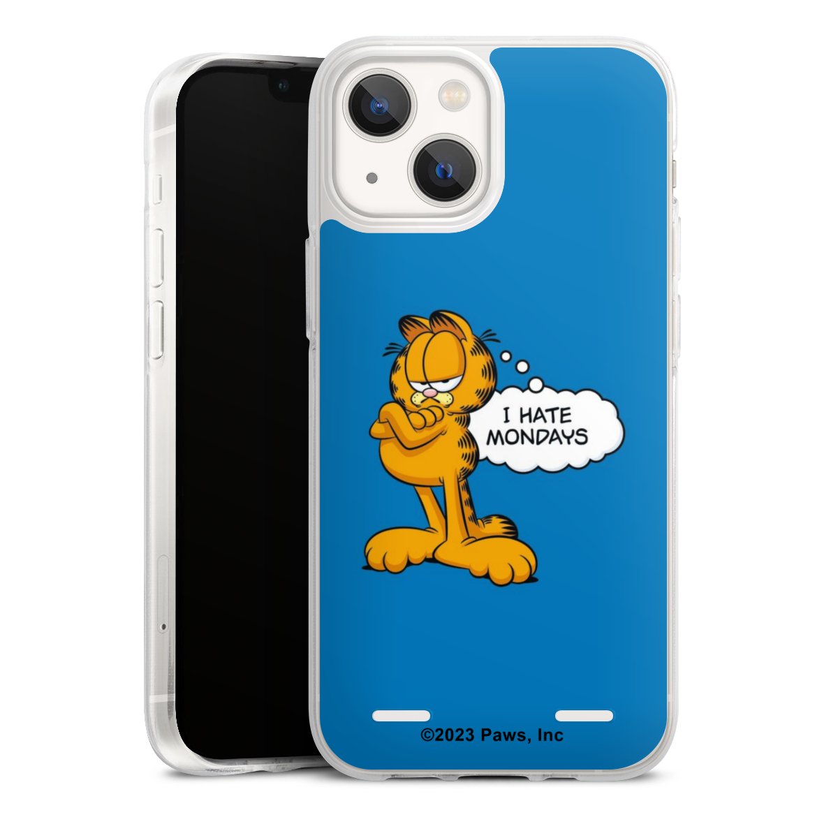 Garfield Ik haat maandagen blauw