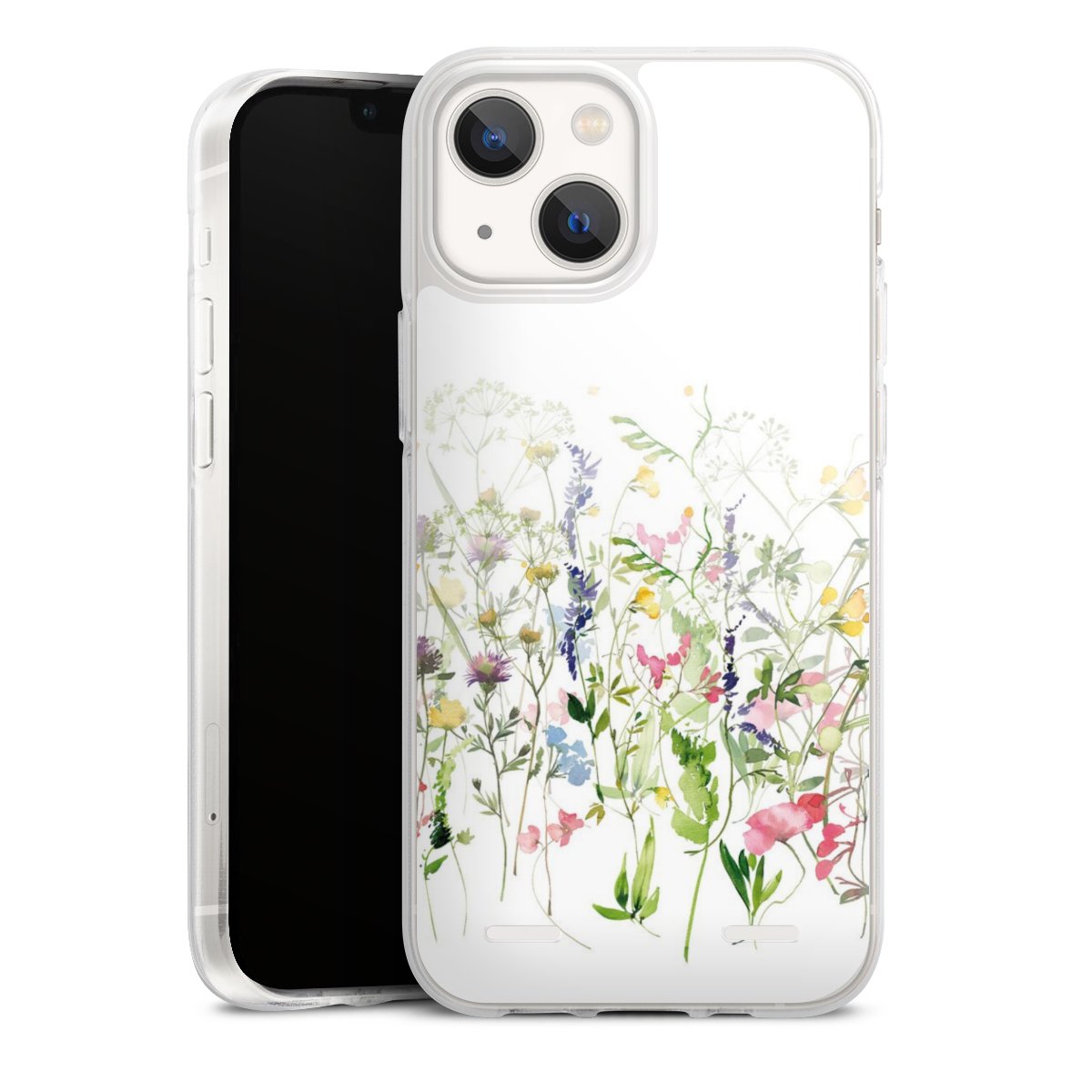 Kleurrijke lente weide bloemen