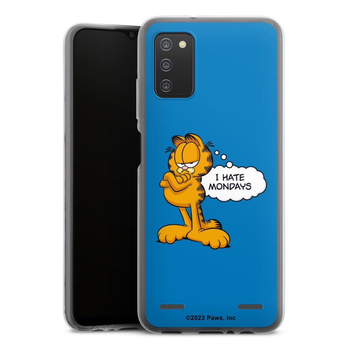 Garfield Je déteste les lundis Bleu