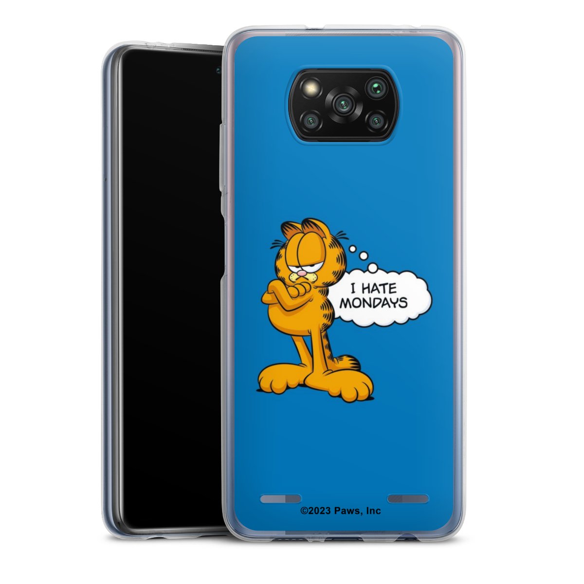 Garfield Je déteste les lundis Bleu