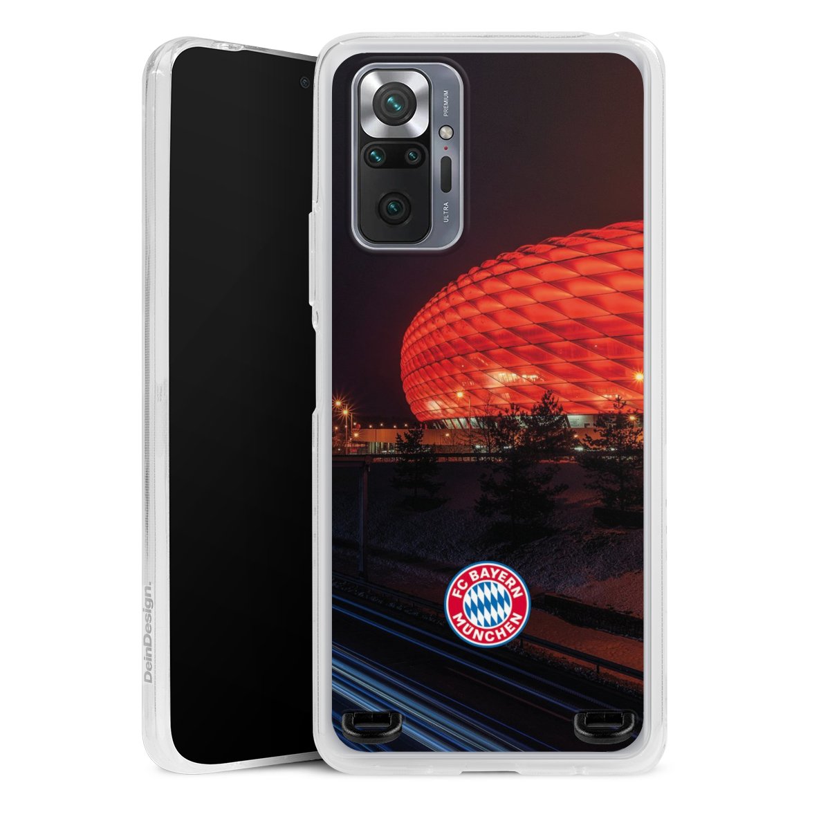 Allianz Arena bei Nacht FCB