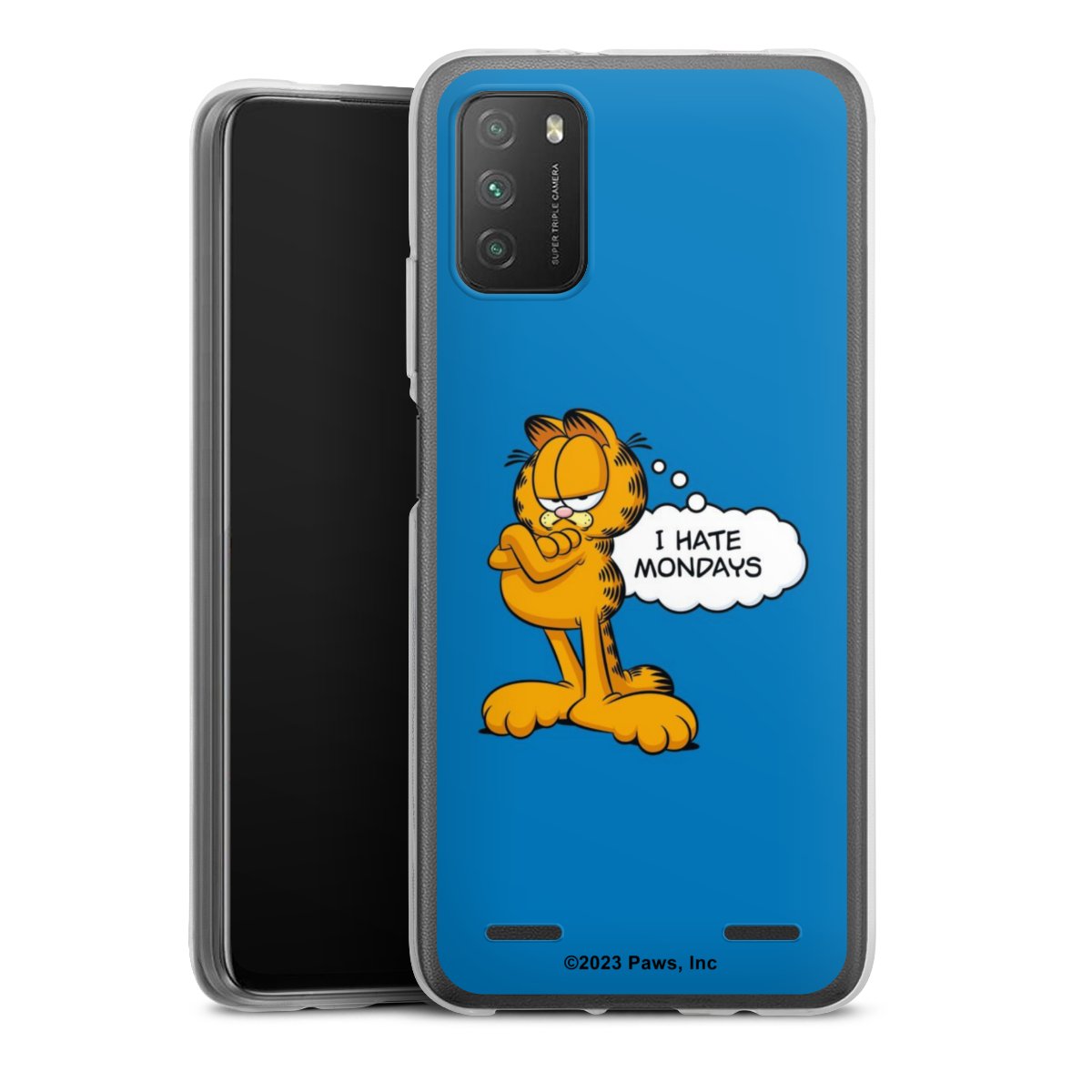 Garfield Je déteste les lundis Bleu