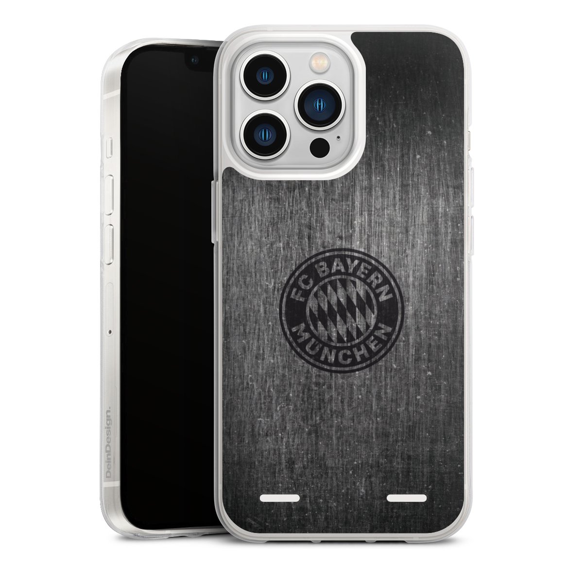 Metalllook FCB Logo einfarbig