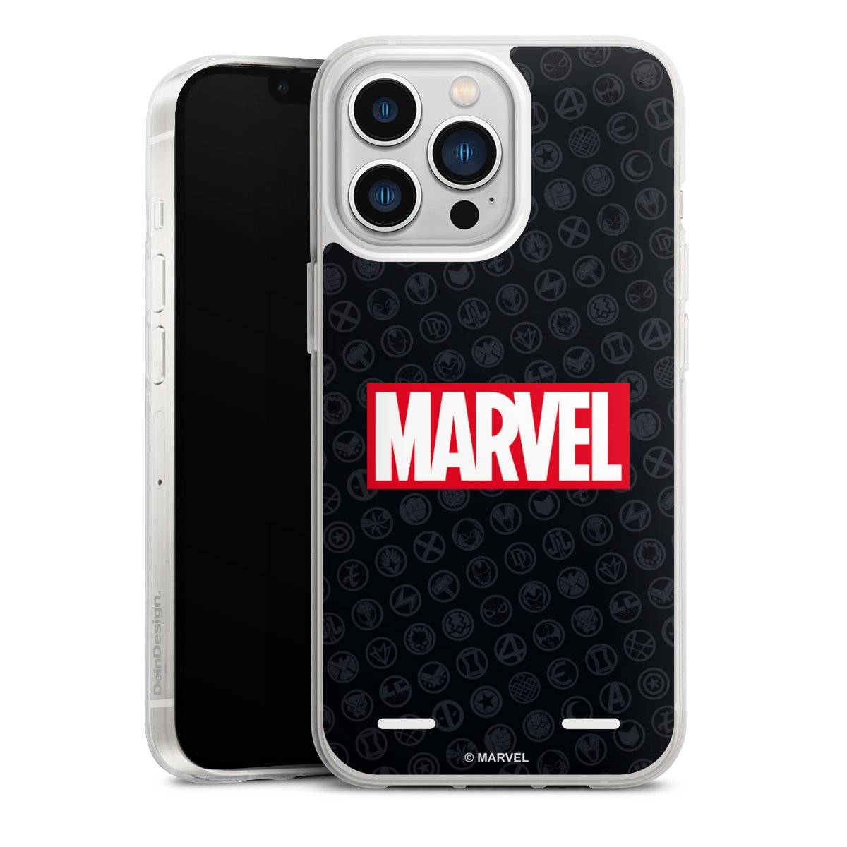 Marvel Logo Zwart Rood
