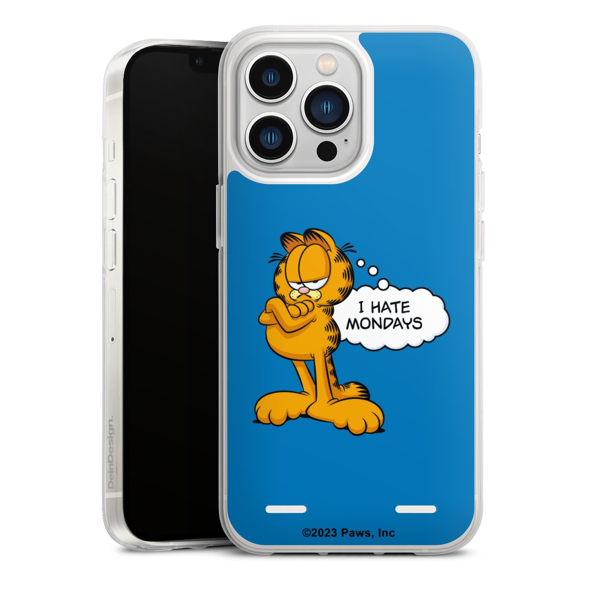 Garfield Je déteste les lundis Bleu