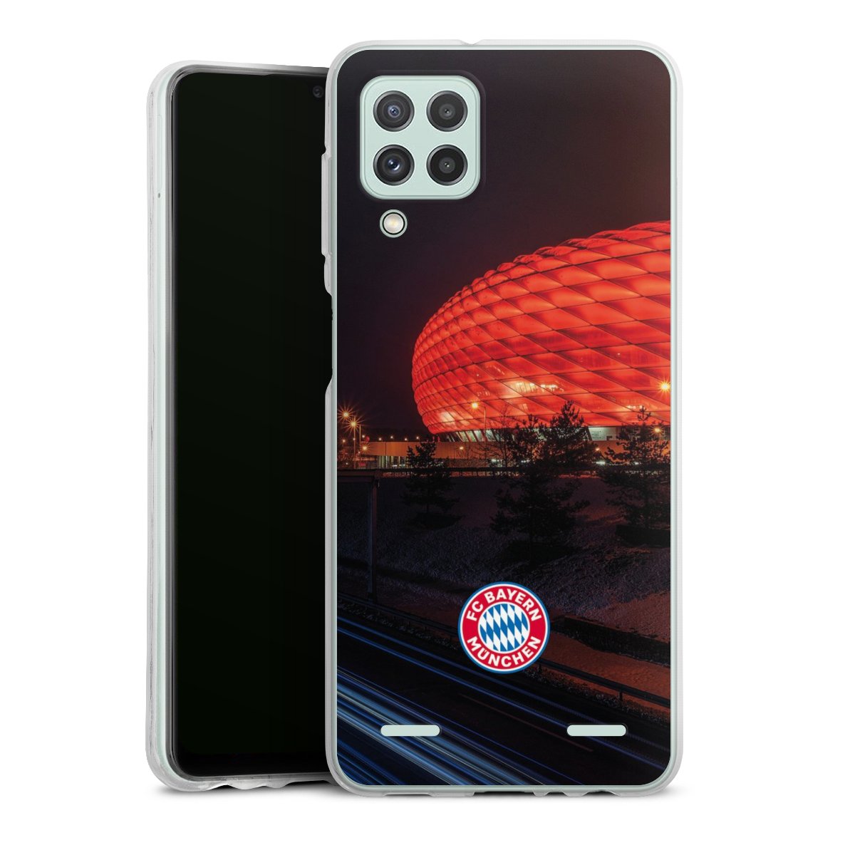 Allianz Arena bei Nacht FCB