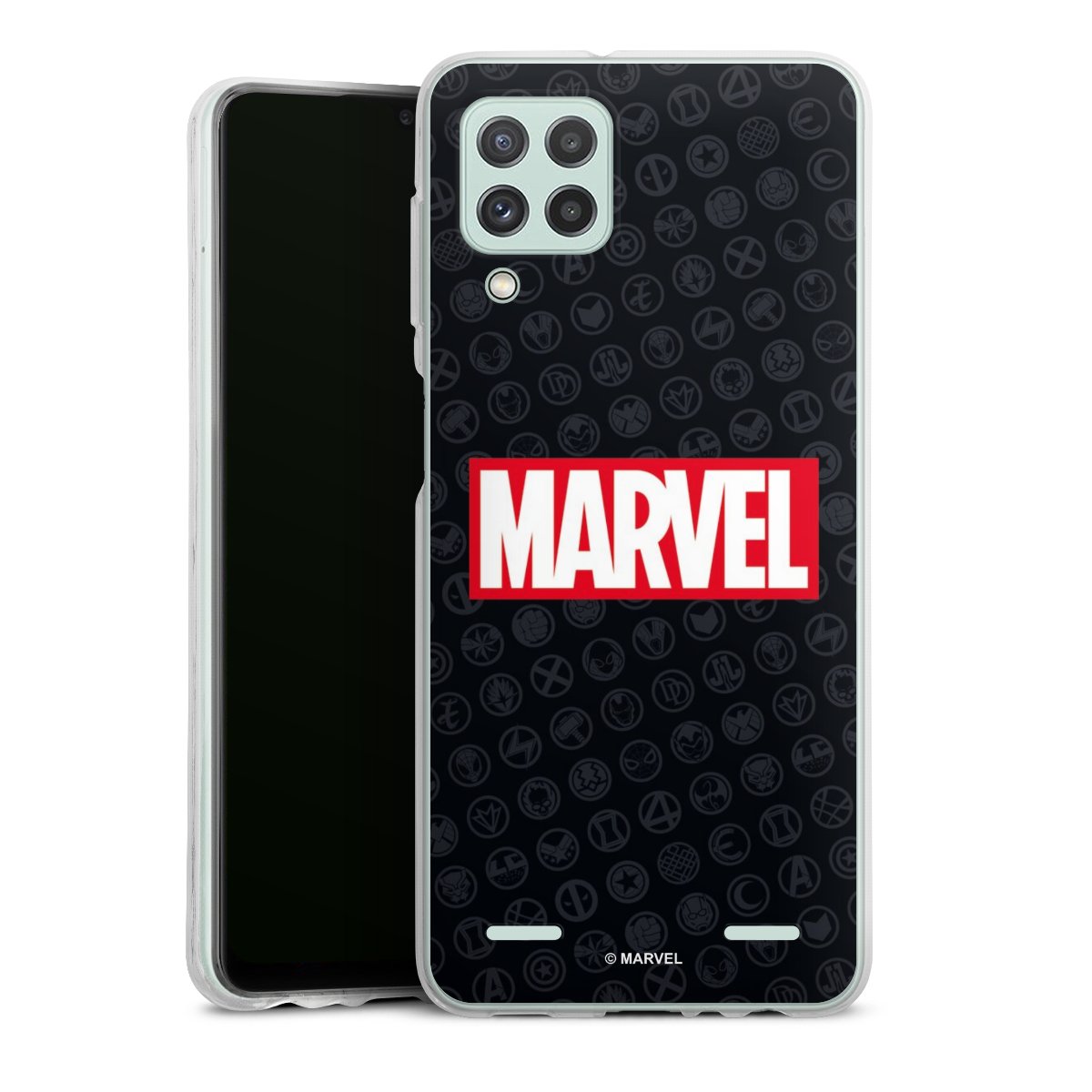 Marvel Logo Black Red 