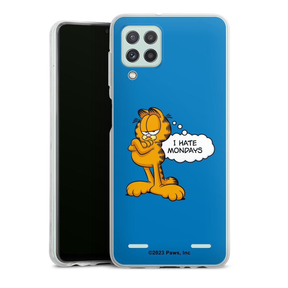 Garfield Ik haat maandagen blauw