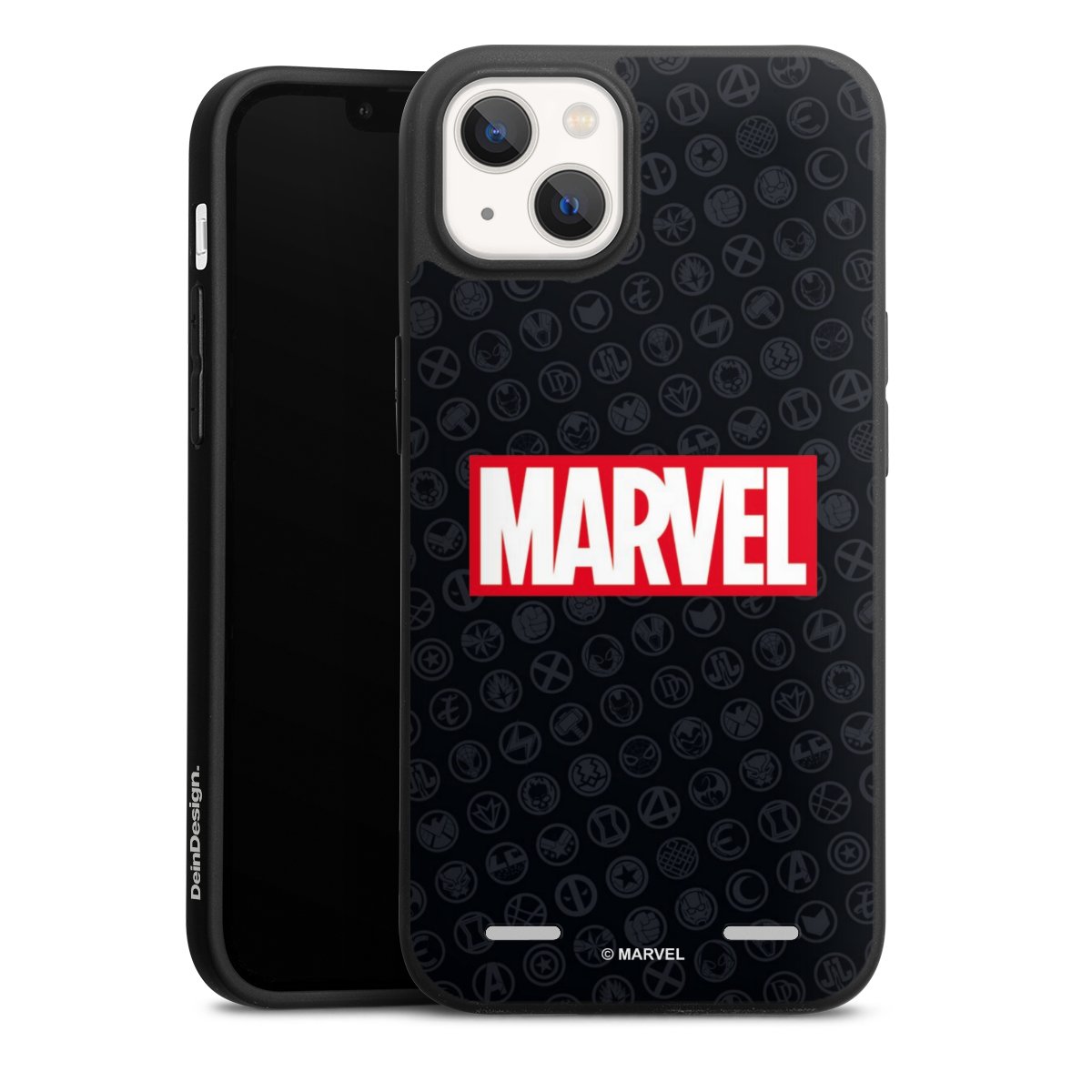 Marvel Logo Zwart Rood
