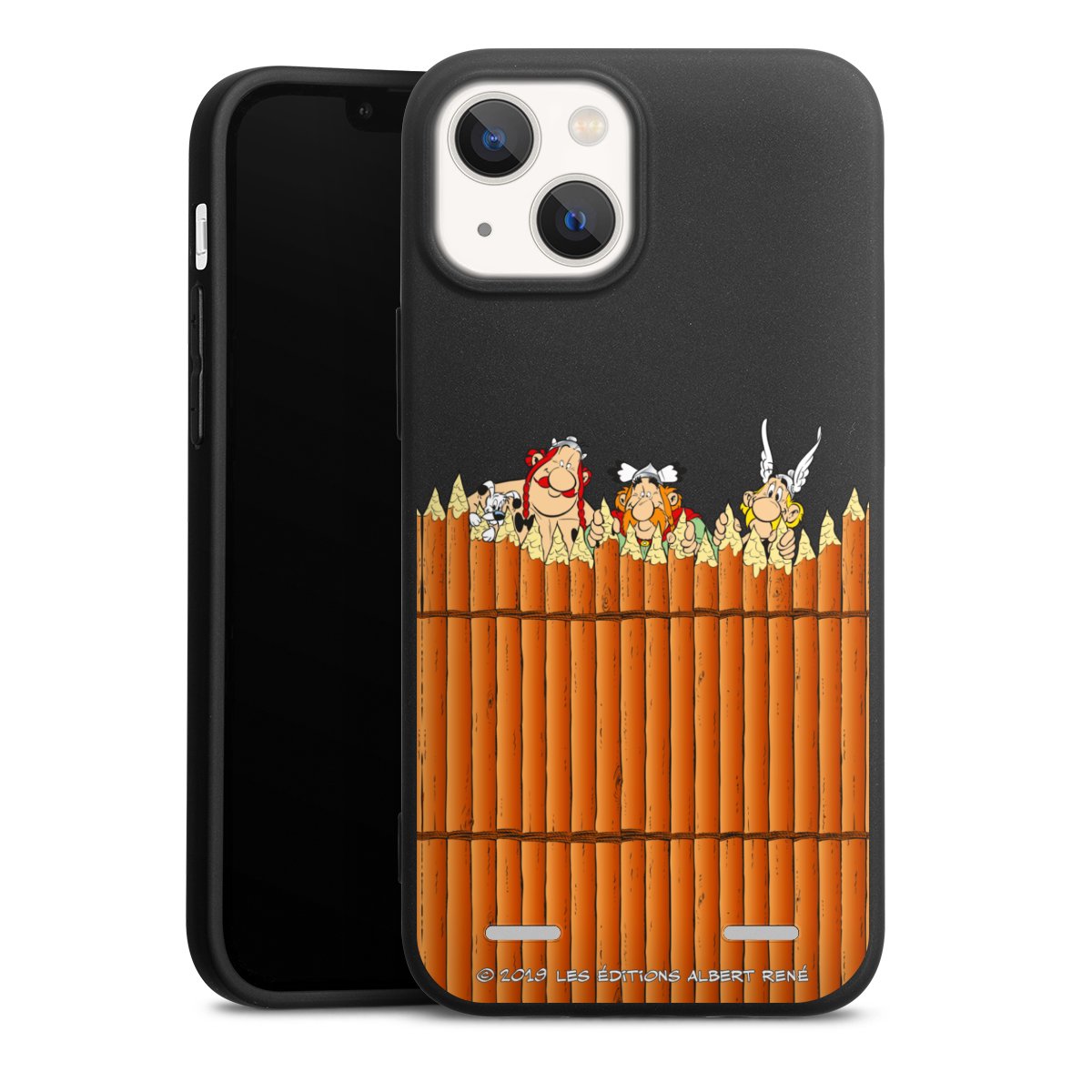 Gaulois Derrière Palissade Transparent