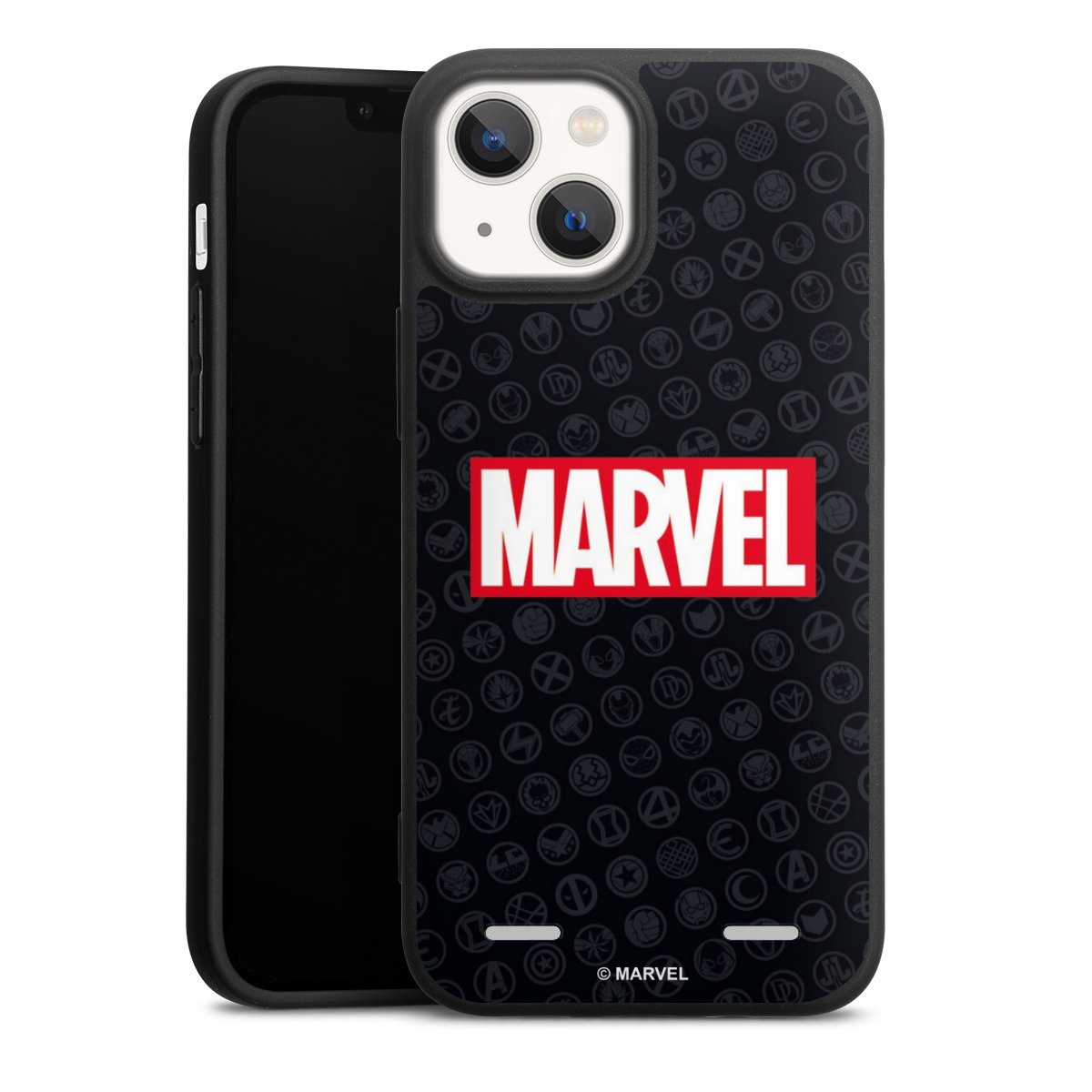 Marvel Logo Zwart Rood