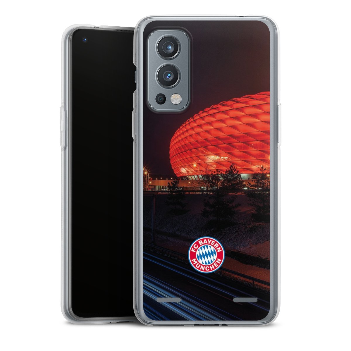 Allianz Arena bei Nacht FCB
