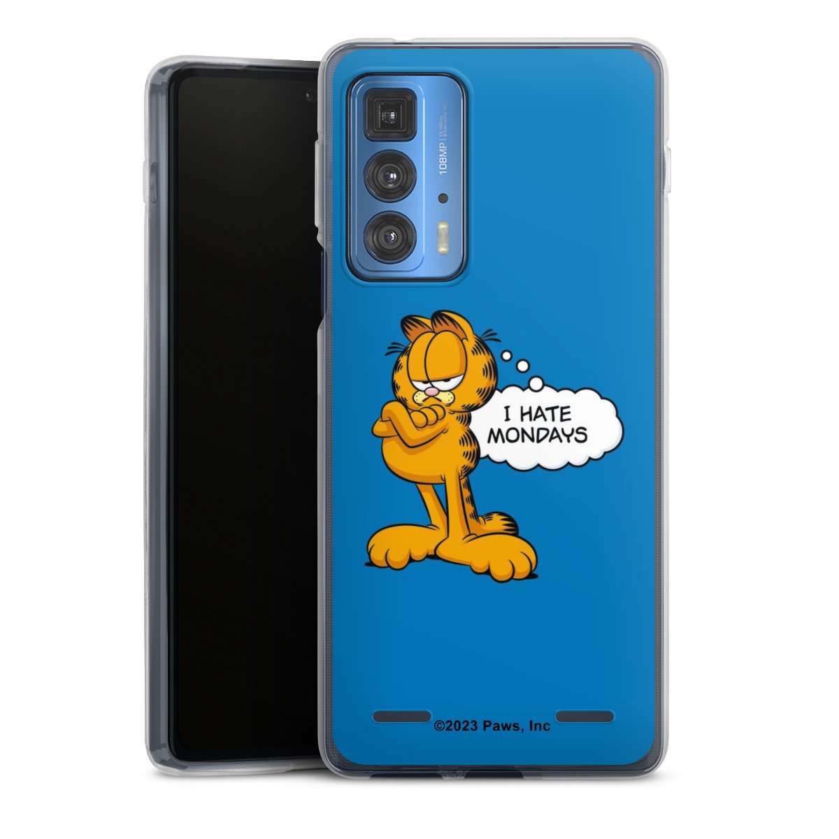 Garfield Ik haat maandagen blauw