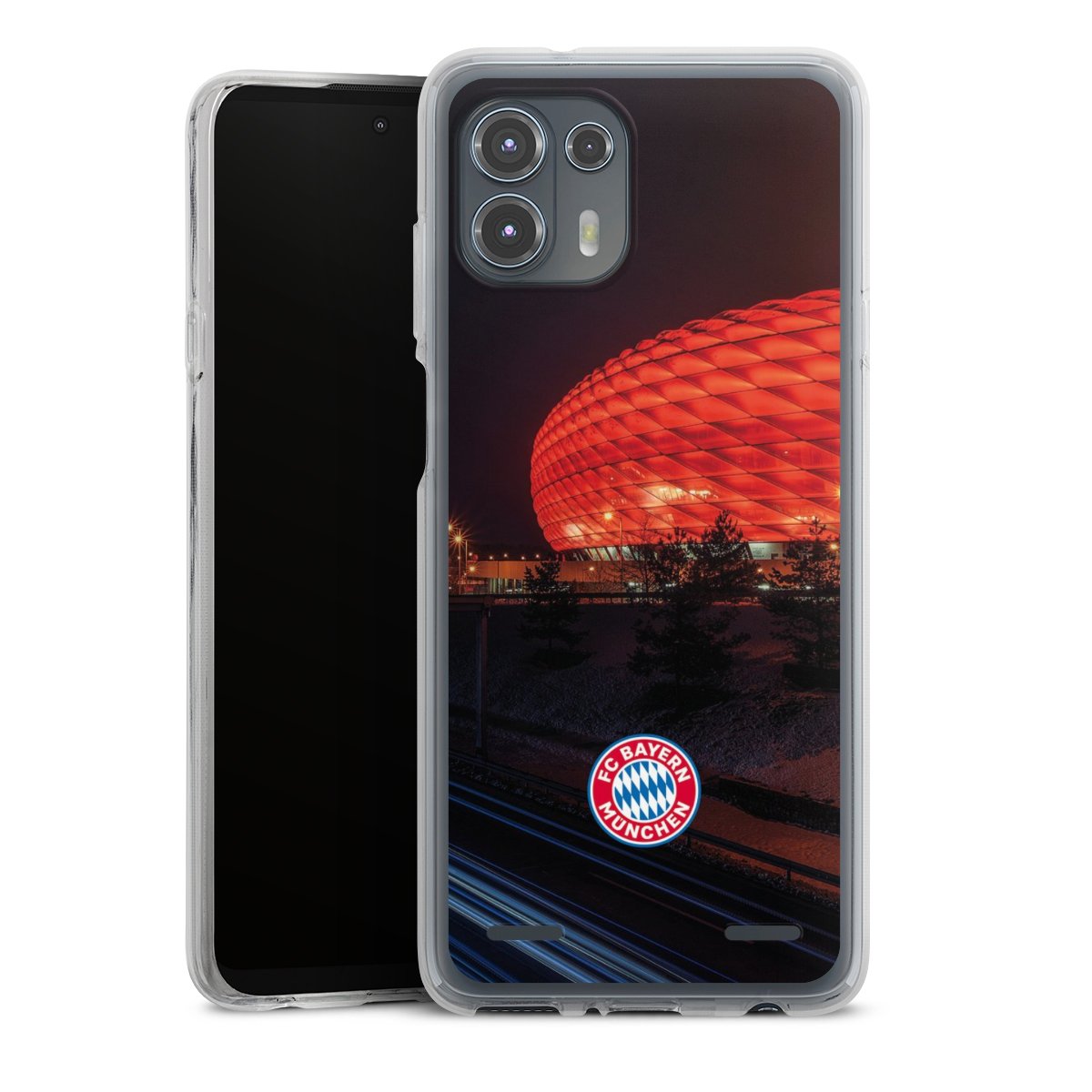 Allianz Arena bei Nacht FCB