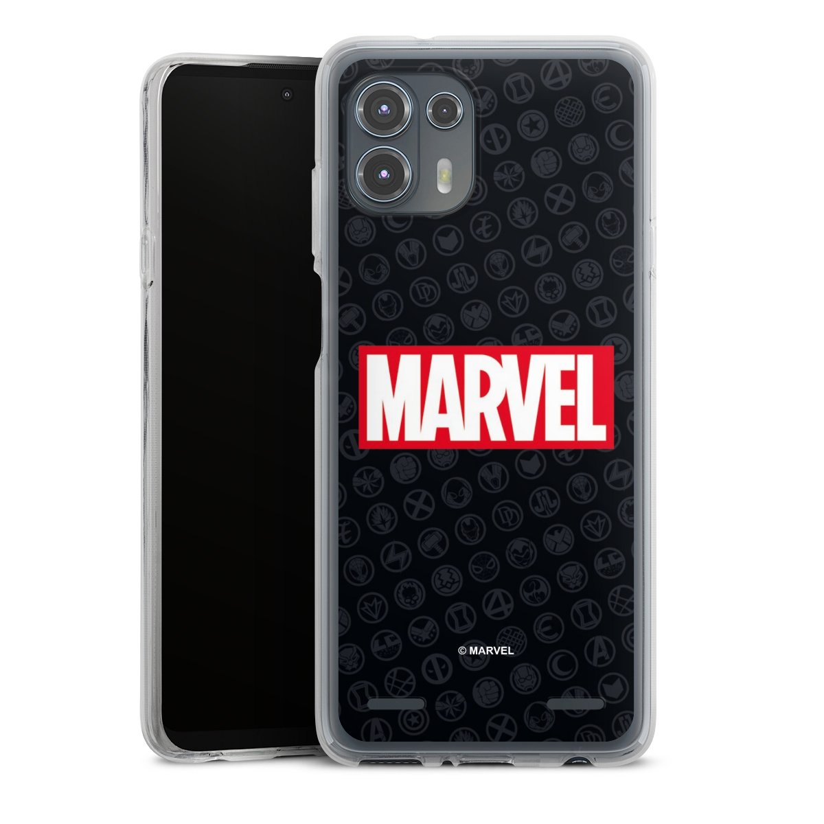 Marvel Logo Black Red 